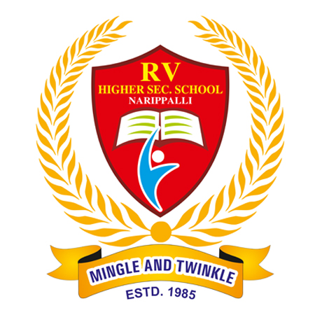 RV Higher Sec.School logo